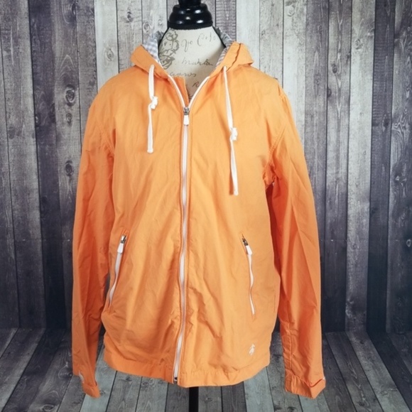 brooks jackets orange
